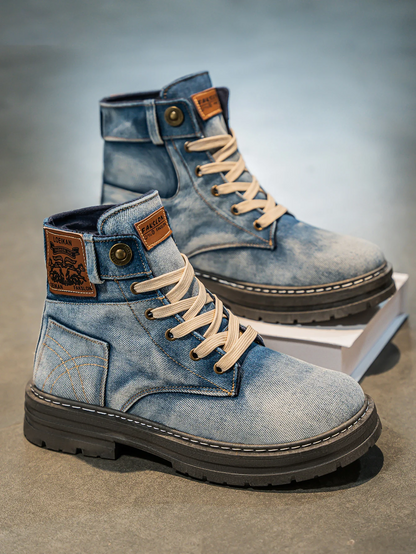 CANTARA — Denim High-Tops