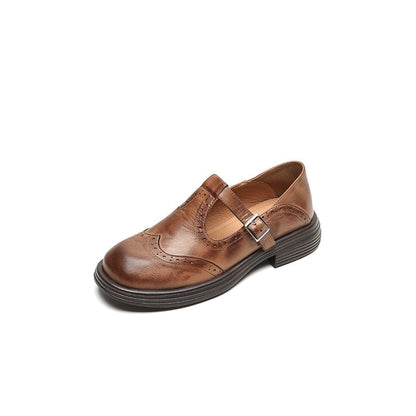 LUMINIQUE — Leather Mary Janes
