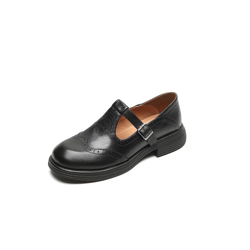 LUMINIQUE — Leather Mary Janes