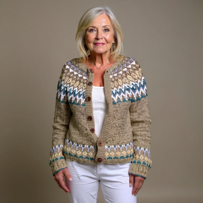 FJORDHAVEN — Icelandic Knit Cardigan