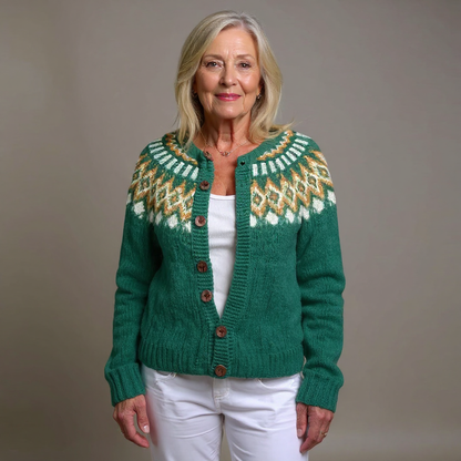ISOLDA — Icelandic Knit Cardigan