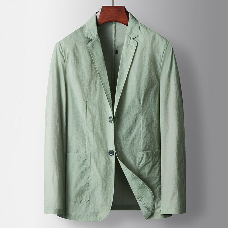 Aetheris Cotton Whisper Blazer