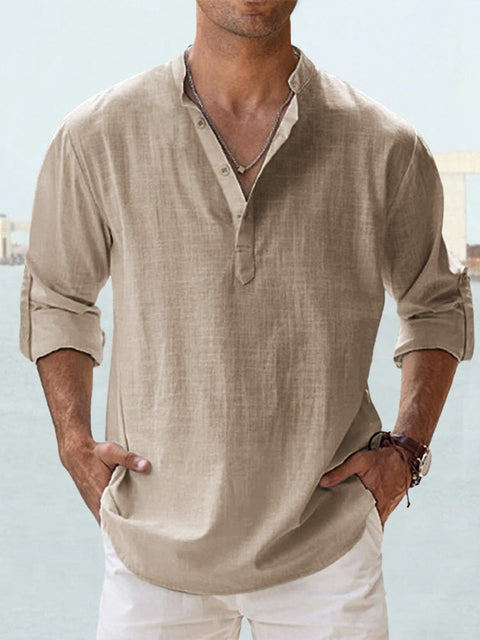 AVARO — Breathable Linen Shirt