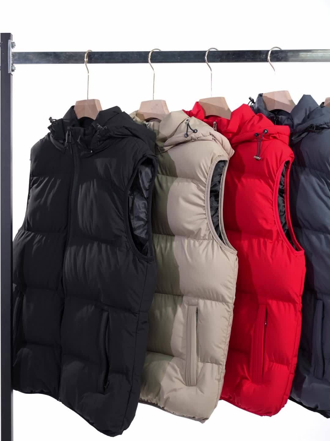 AURÉLIS — Hooded Puffer Vest