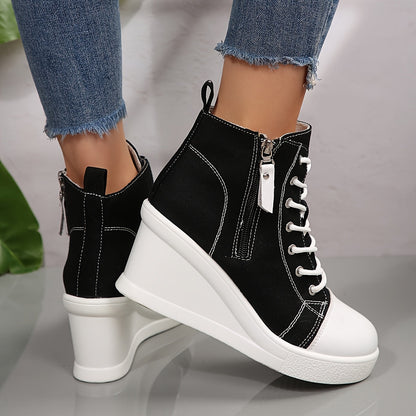 CERAWALK — Urban Wedge Sneakers