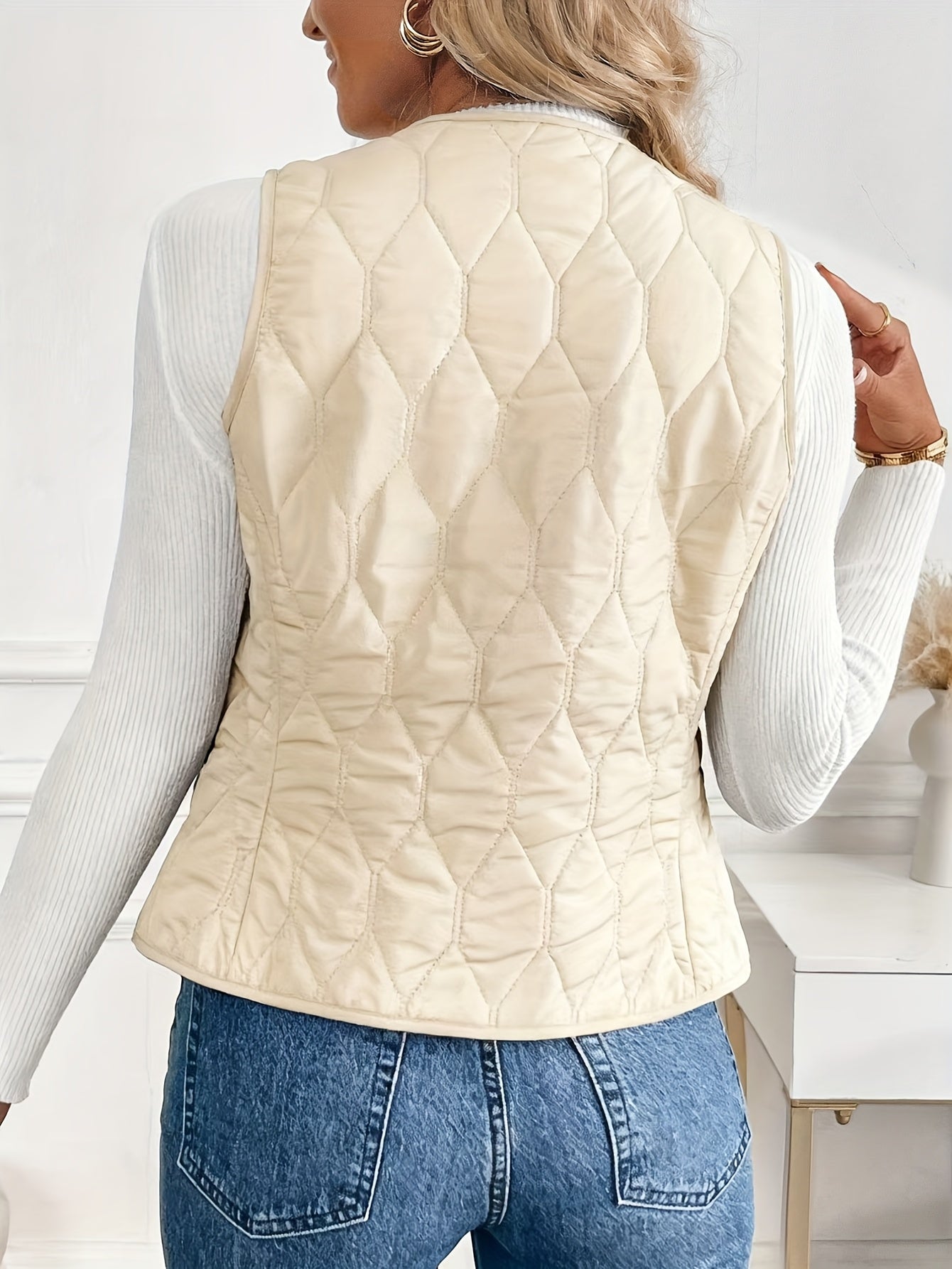 MIRANO — Quilted Elegance Vest