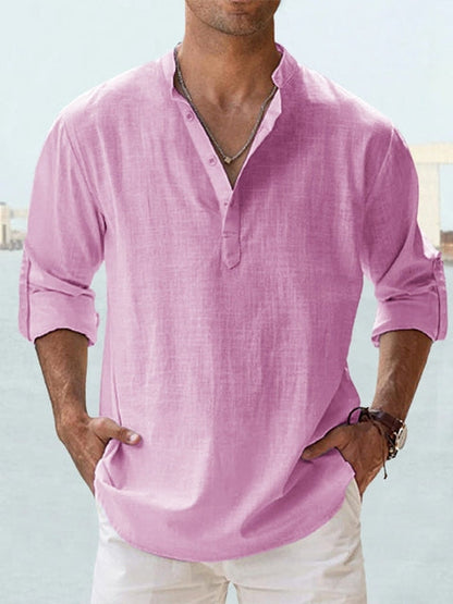 AVARO — Breathable Linen Shirt
