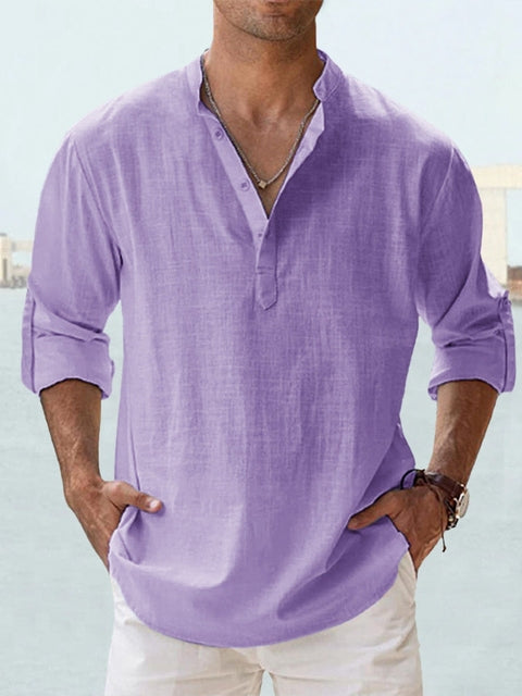 AVARO — Breathable Linen Shirt